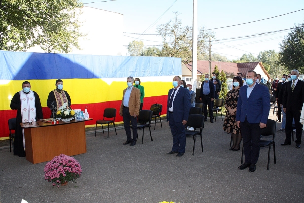 Ceremonia de învestire a primarului și a consilierilor locali, comuna Ghidigeni, județul Galați