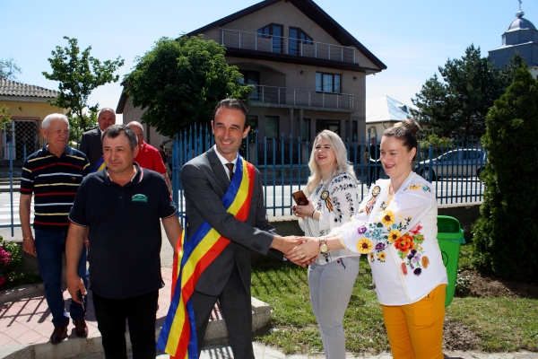Înfrățirea comunelor Ghidigeni și Zagarancea 20 mai 2022 - Întâmpinarea invitaților