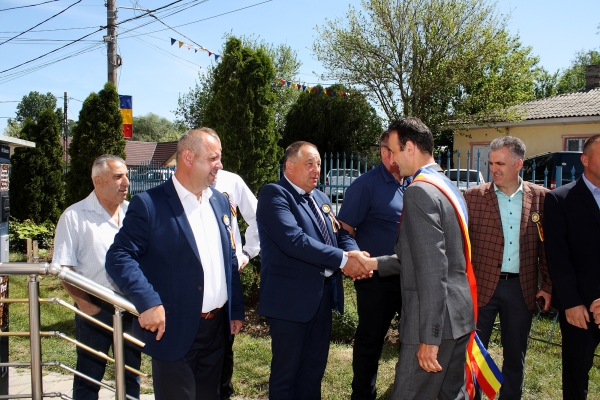 Înfrățirea comunelor Ghidigeni și Zagarancea 20 mai 2022 - Întâmpinarea invitaților