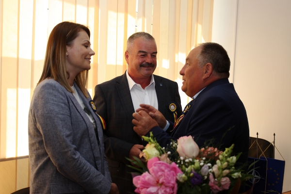 Înfrățirea comunelor Ghidigeni și Zagarancea 20 mai 2022 - Întâmpinarea invitaților