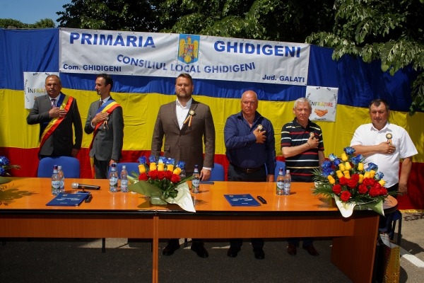 Înfrățirea comunelor Ghidigeni și Zagarancea 20 mai 2022 - Festivitatea de înfrățire a comunelor