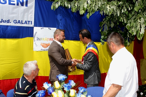 Înfrățirea comunelor Ghidigeni și Zagarancea 20 mai 2022 - Festivitatea de înfrățire a comunelor