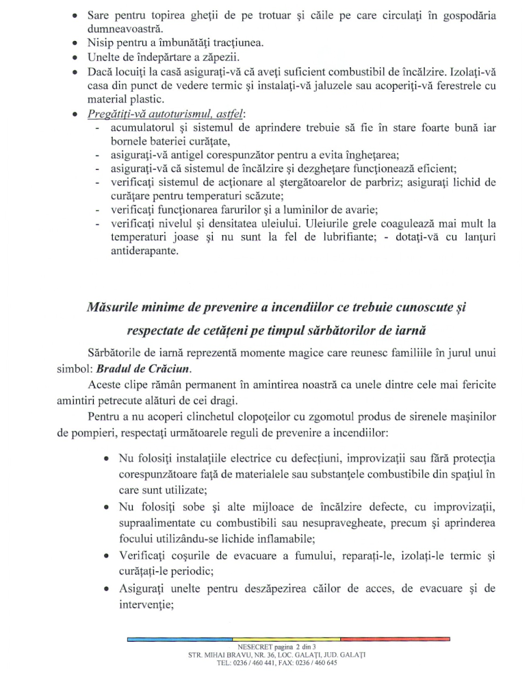 Plan general de măsuri al M.A.I. pentru creșterea gradului de siguranță a cetățeanului pe timpul sezonului rece și în contextul sărbătorilor de iarnă 2025-2026 - anexă (2)