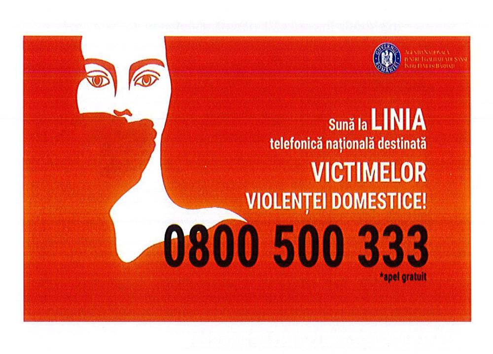 Linia victimelor violenței domestice