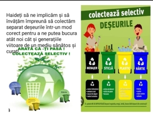 Colecteaza selectiv deșeurile